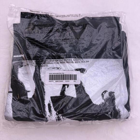 2022 Supreme Daid_ Moriyama Dog Tee 'Black' - Picture 2 of 4